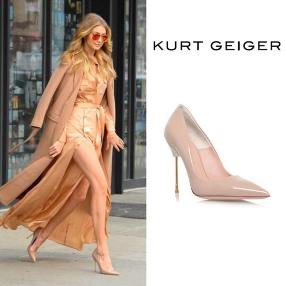 Kurt Geiger Classic Pumps in Nude
